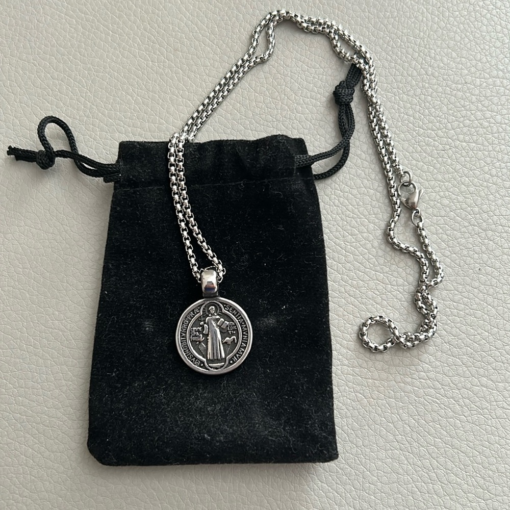 St Benedict Necklace for Protection, The Jubilee Metal